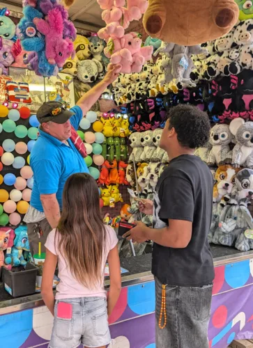 Traveling best part for carnival workers